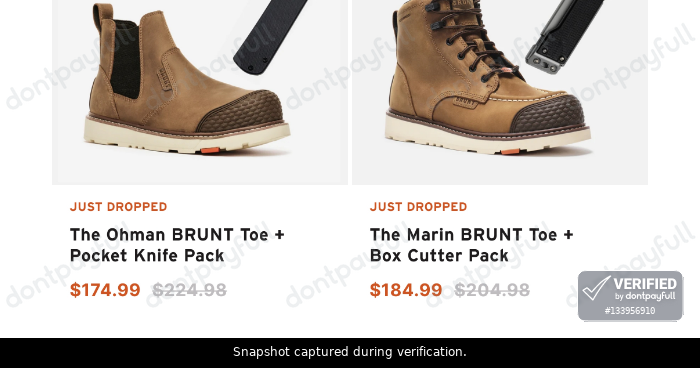 25% Off BRUNT Workwear Discount Codes October 2026
