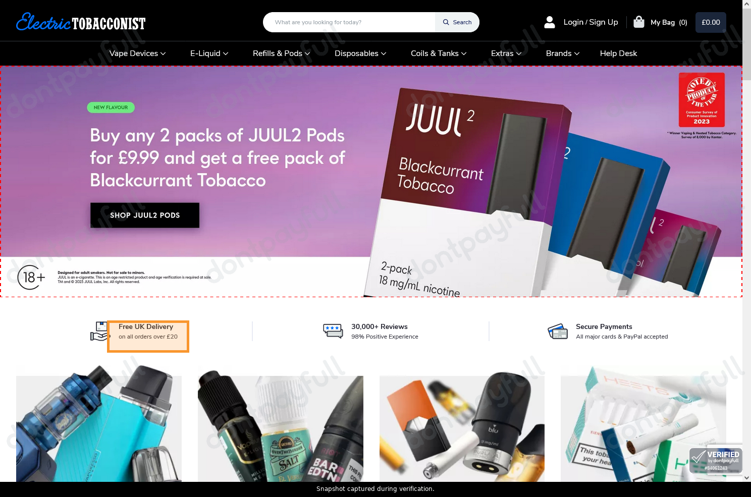36% Off Electric Tobacconist Discount Codes June 2026