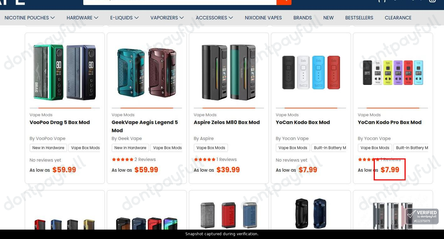 vape pod battery Buy Exxus Vape Snap DLX 510 Voltage Batteries
