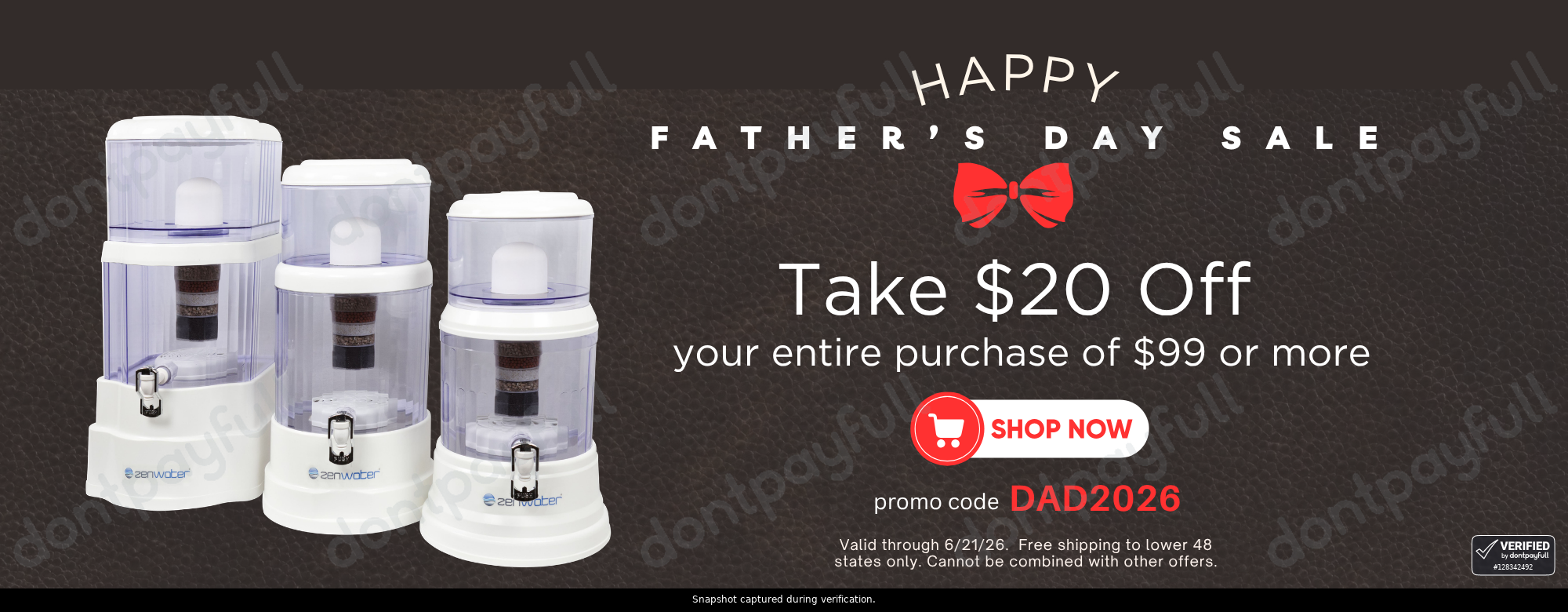 Zen Water Systems Coupons - Get 20% Off in October 2026