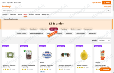 20% Off Sainsbury's Discount Codes, Voucher Codes - 2025