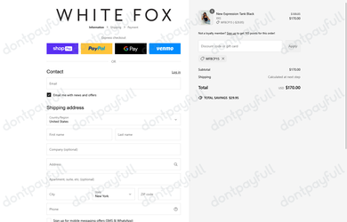 70% Off White Fox Boutique Discount Codes - June 2025