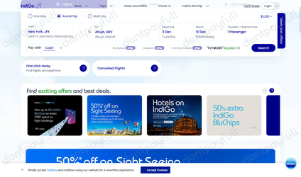 IndiGo Promo Codes - 35% Off Coupon March 2026