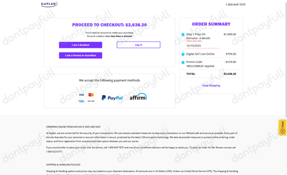 Kaplan Promo Codes - 25% Off Coupon Code January 2026