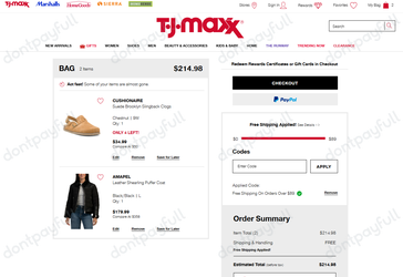 T.J. Maxx Coupon Codes - 65% Off Coupon February 2026