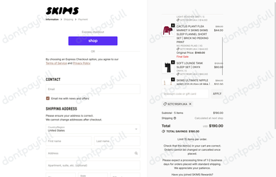 Skims Promo Code SKIMS Discount Codes - 50% Off Coupon Code Feb 2026