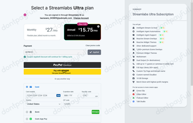 Streamlabs Promo Codes - 50% Off Coupon Code Feb 2026