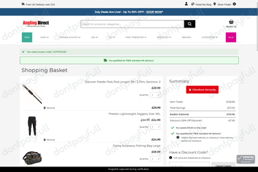 Angling Direct Discount Codes - Get 25% Off in July 2026