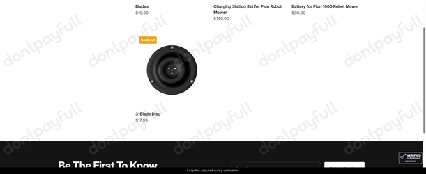 Snapshot of ANTHBOT promo: 'Accessories for Pion from $17' - captured during verification by DontPayFull on 01-Jul-2026.