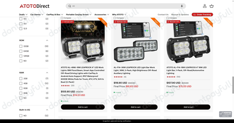 Snapshot of ATOTO promo: 'Get up to 15% Off Car Stereos and Accessories' - captured during verification by DontPayFull on 30-Sep-2026.