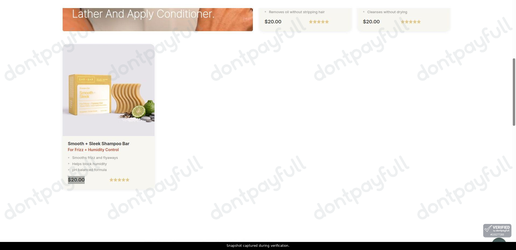 Snapshot of Bar and Bar promo: 'Find Shampoo for Your Hair Type from $20' - captured during verification by DontPayFull on 30-Sep-2026.