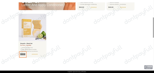 Snapshot of Bar and Bar promo: 'Shampoo + Conditioner Sets from $40' - captured during verification by DontPayFull on 30-Sep-2026.