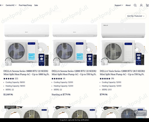 Snapshot of Della promo: 'Best Sellers from $779' - captured during verification by DontPayFull on 03-Jun-2026.