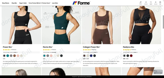 Snapshot of Forme promo: 'Up to $20 Off Women's Apparel' - captured during verification by DontPayFull on 13-Jun-2026.