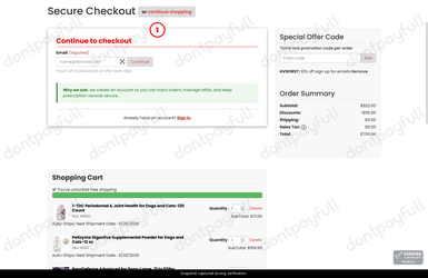 Verification proof for HVSFIRST