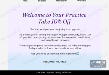 Verification proof for WELCOMETNBGVRD5