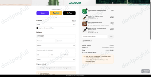 Verification proof for HOTDROP