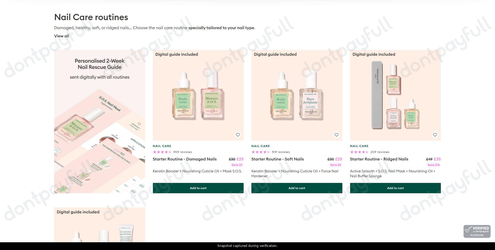 Snapshot of Manucurist promo: 'Up to 30% Off Nail Care Sets' - captured during verification by DontPayFull on 29-Jun-2026.